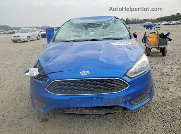 1FADP3K25JL297642 2018 FORD FOCUS Blue Вид спереду