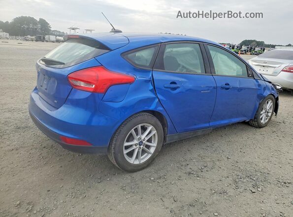 1FADP3K25JL297642 2018 FORD FOCUS Blue Задня права чверть