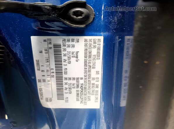 1FADP3K25JL297642 2018 FORD FOCUS Blue Вид підкапотного простору