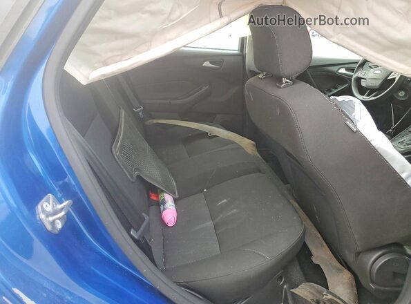 1FADP3K25JL297642 2018 FORD FOCUS Blue Вид задніх сидінь