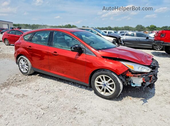 1FADP3K25JL326900 2018 FORD FOCUS Red Delantero derecho