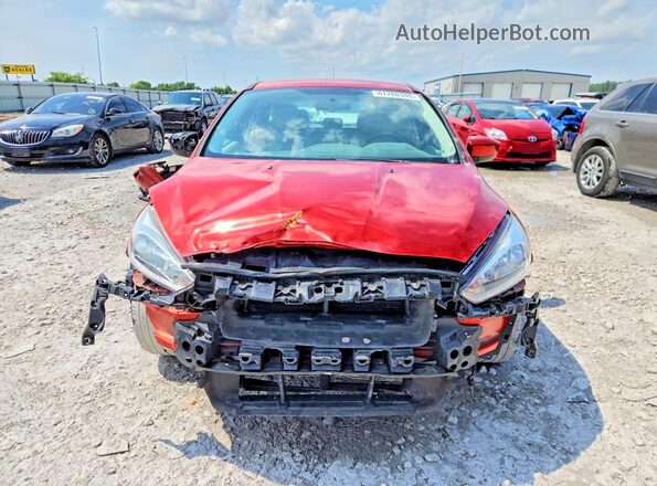 1FADP3K25JL326900 2018 FORD FOCUS Red Vista frontal
