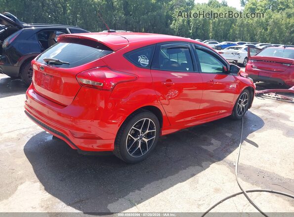 1FADP3K26GL225325 2016 FORD FOCUS Red უკანა მარჯვენა