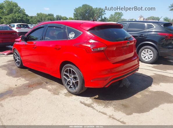 1FADP3K26GL225325 2016 FORD FOCUS Red უკანა მარცხენა