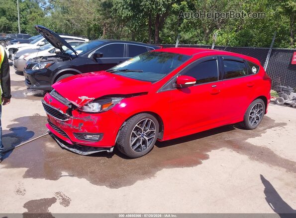 1FADP3K26GL225325 2016 FORD FOCUS Red წინა მარცხენა ხედი სამი მეოთხედიდან