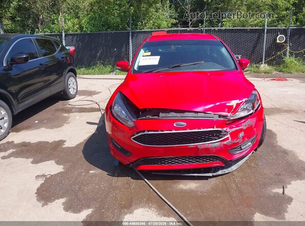 1FADP3K26GL225325 2016 FORD FOCUS Red წინა პანელის ხედი