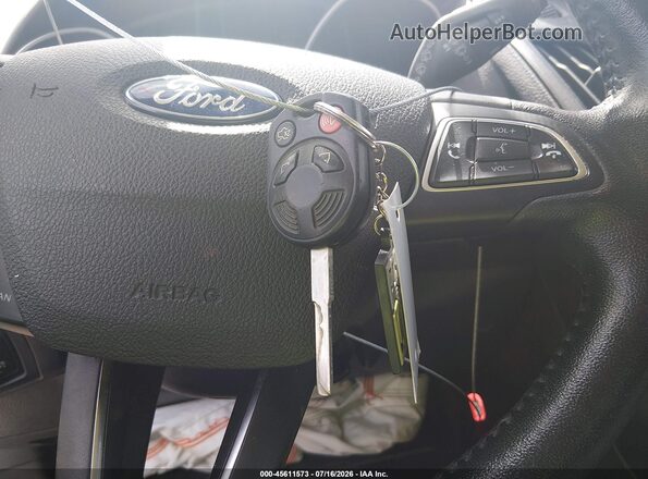 1FADP3K26GL279644 2016 FORD FOCUS Белый Вид панели приборов