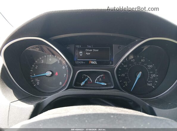 1FADP3K26GL322475 2016 FORD FOCUS Silver უკანა სავარძლების ხედი
