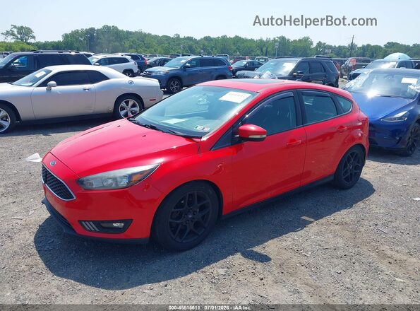 1FADP3K26GL329801 2016 FORD FOCUS Red Vista tres cuartos delantera izquierda