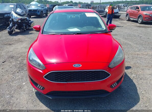 1FADP3K26GL329801 2016 FORD FOCUS Red Vista del cuadro de instrumentos