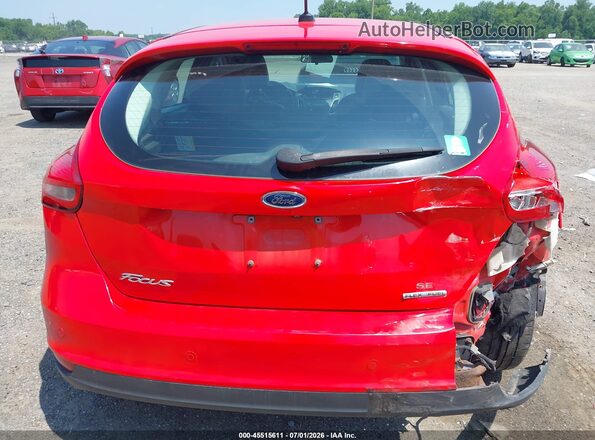 1FADP3K26GL329801 2016 FORD FOCUS Red 