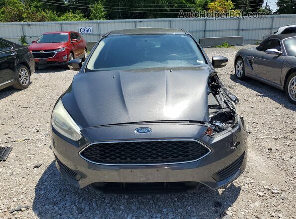 1FADP3K26HL217906 2017 FORD FOCUS Gray Widok z przodu