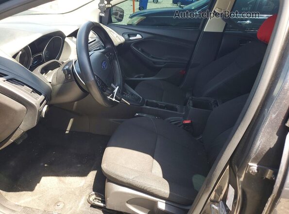1FADP3K26HL217906 2017 FORD FOCUS Gray Widok wnętrza z przodu