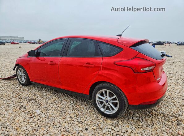 1FADP3K26HL259203 2017 FORD FOCUS Red Tył lewy