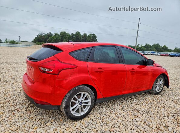 1FADP3K26HL259203 2017 FORD FOCUS Red Tył prawy