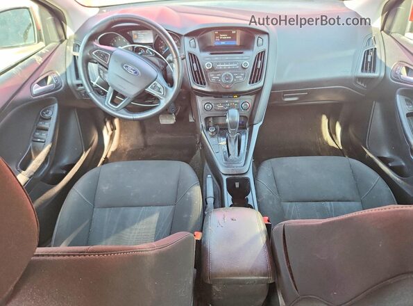 1FADP3K26HL313034 2017 FORD FOCUS Burgundy Вид панелі приладів