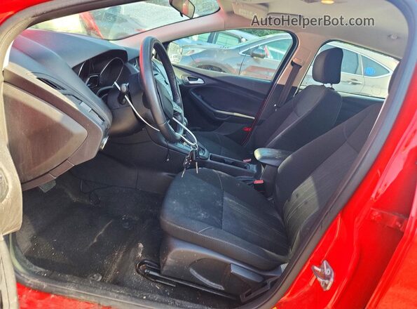 1FADP3K26HL313034 2017 FORD FOCUS Burgundy Вид салону спереду
