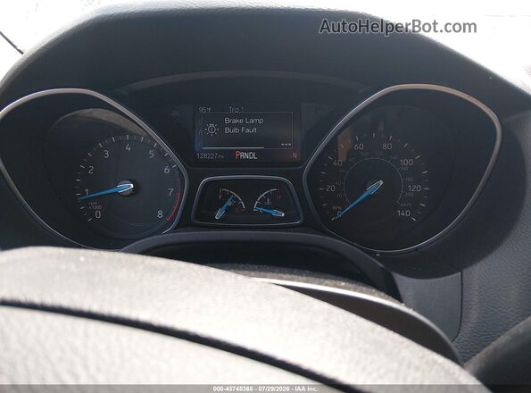 1FADP3K26HL347801 2017 FORD FOCUS Red უკანა სავარძლების ხედი