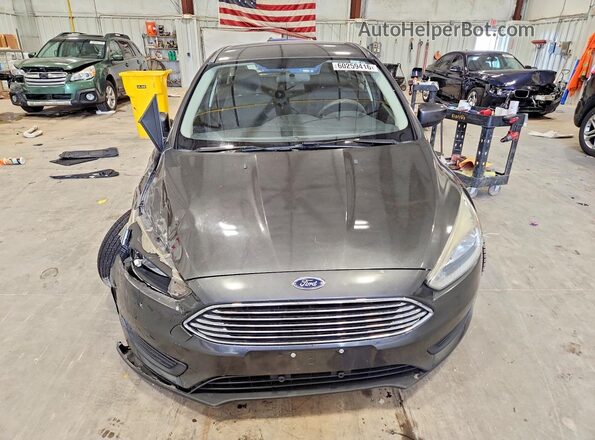 1FADP3K26JL202697 2018 FORD FOCUS Gray Вид спереду