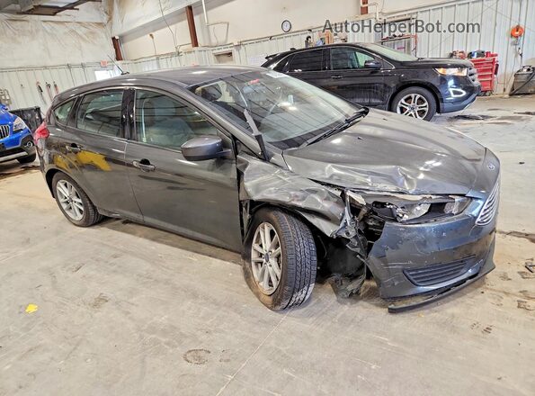 1FADP3K26JL202697 2018 FORD FOCUS Gray Передня права чверть