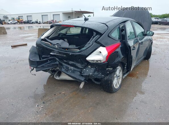 1FADP3K26JL217345 2018 FORD FOCUS Black უკანა მარჯვენა