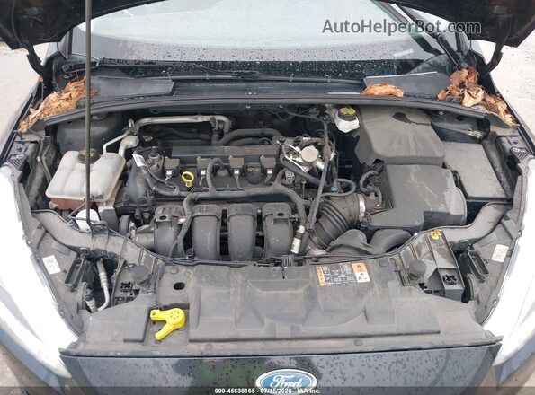 1FADP3K26JL217345 2018 FORD FOCUS Black უკანა ხედი