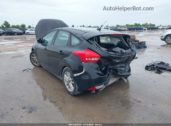 1FADP3K26JL217345 2018 FORD FOCUS Black უკანა მარცხენა