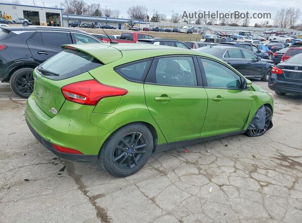 1FADP3K26JL239118 2018 FORD FOCUS Green Tył prawy