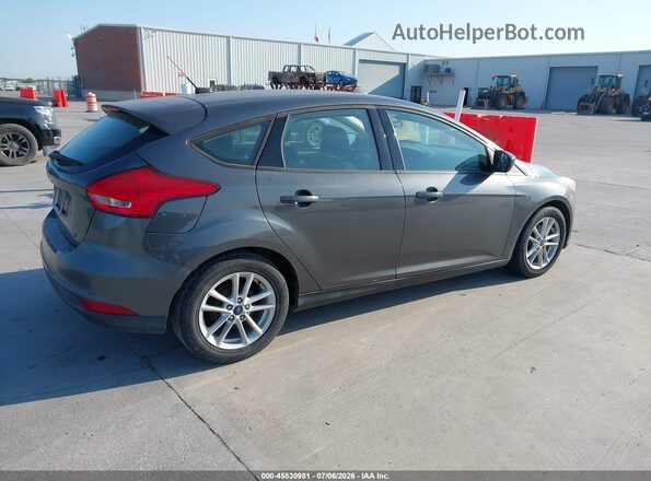 1FADP3K26JL326369 2018 FORD FOCUS Gray Tył prawy