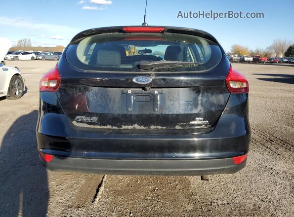 1FADP3K27GL200255 2016 FORD FOCUS Black Widok z tyłu