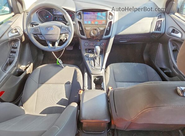 1FADP3K27GL208971 2016 FORD FOCUS Silver Вид панелі приладів