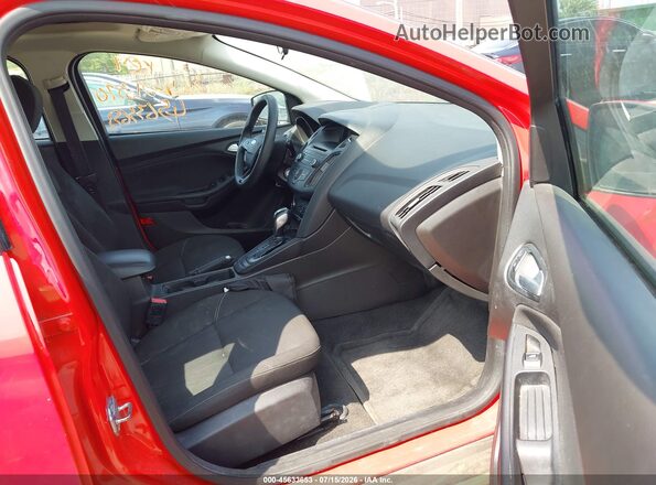 1FADP3K27GL216570 2016 FORD FOCUS Red Vista interior delantera