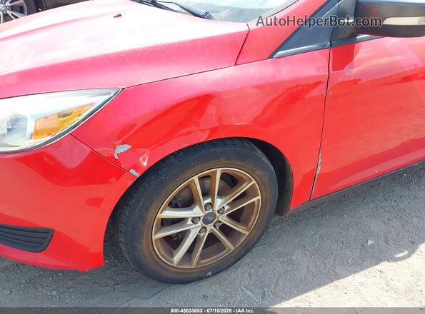 1FADP3K27GL216570 2016 FORD FOCUS Red Vista frontal