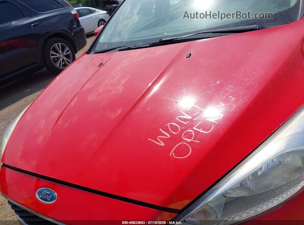 1FADP3K27GL216570 2016 FORD FOCUS Red Vista trasera