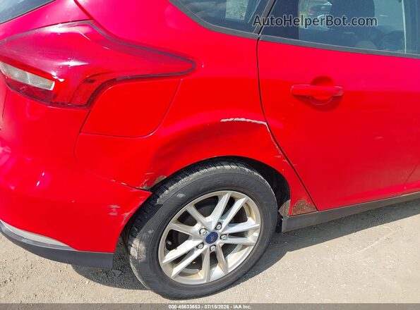 1FADP3K27GL216570 2016 FORD FOCUS Red 