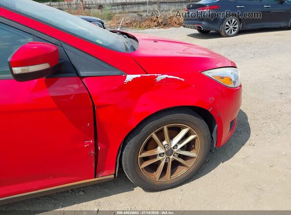 1FADP3K27GL216570 2016 FORD FOCUS Red 
