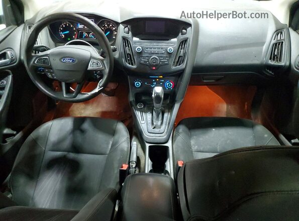 1FADP3K27GL217394 2016 FORD FOCUS White Dashboard view