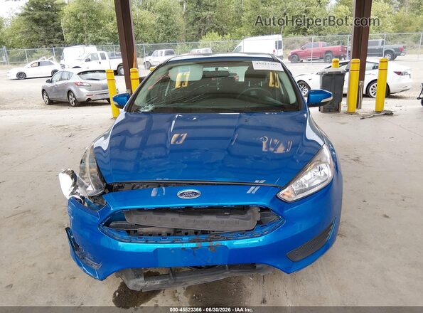 1FADP3K27GL234664 2016 FORD FOCUS Blue უკანა სალონის ხედი