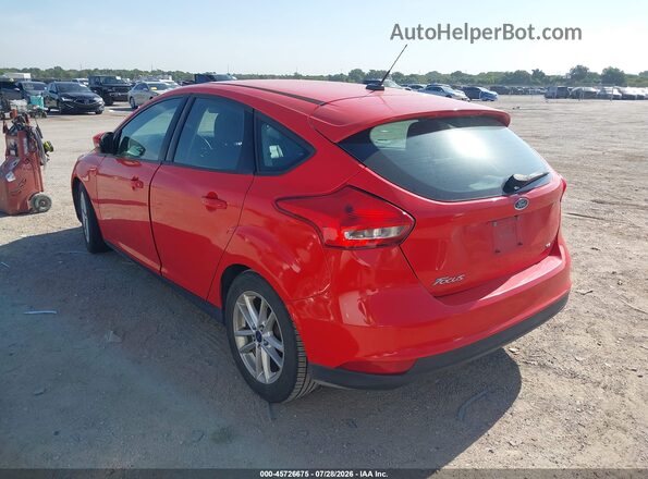 1FADP3K27GL272167 2016 FORD FOCUS Red Հետևի ձախ