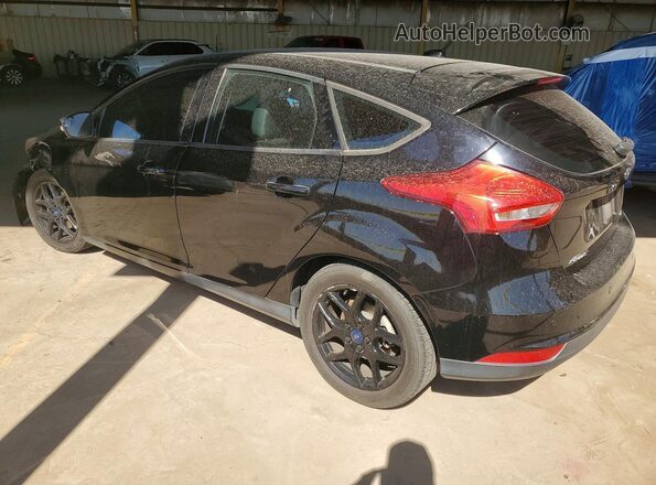 1FADP3K27GL286246 2016 FORD FOCUS Black Tył lewy