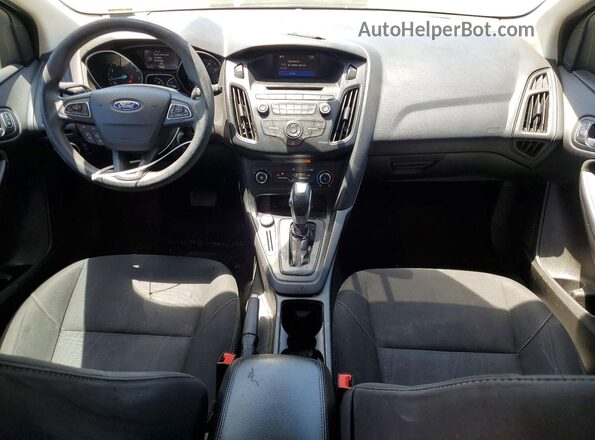 1FADP3K27GL289907 2016 FORD FOCUS Black Dashboard view