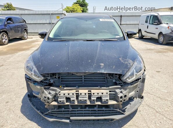 1FADP3K27GL289907 2016 FORD FOCUS Black Front view