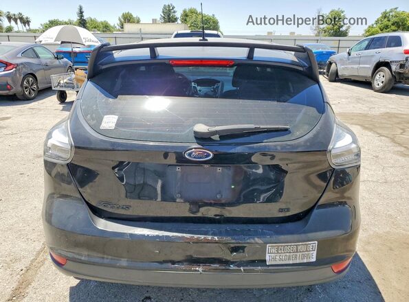 1FADP3K27GL289907 2016 FORD FOCUS Black Rear view