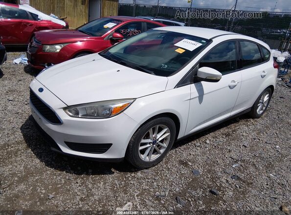 1FADP3K27GL348065 2016 FORD FOCUS White Առջևի ձախ երեք քառորդ տեսարան