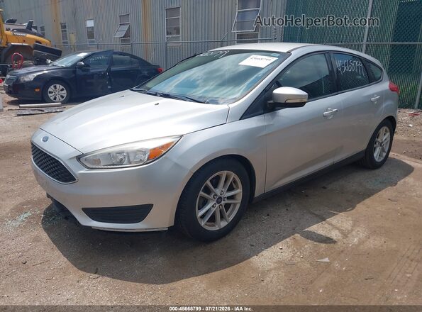 1FADP3K27GL371023 2016 FORD FOCUS Silver Vista tres cuartos delantera izquierda