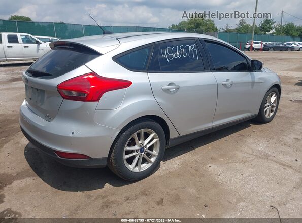 1FADP3K27GL371023 2016 FORD FOCUS Silver Trasero derecho
