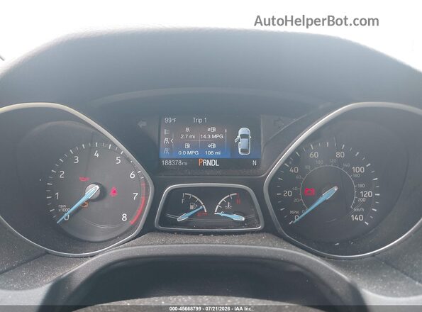 1FADP3K27GL371023 2016 FORD FOCUS Silver Vista de los asientos traseros