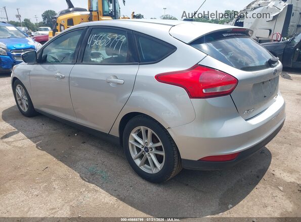 1FADP3K27GL371023 2016 FORD FOCUS Silver Trasero izquierdo
