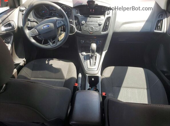 1FADP3K27HL247562 2017 FORD FOCUS Red Առջևի վահանակի տեսք