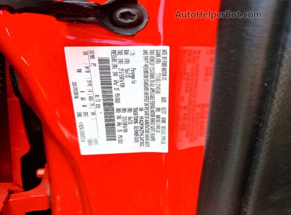 1FADP3K27HL247562 2017 FORD FOCUS Red Շարժիչի բաժամունքի տեսք